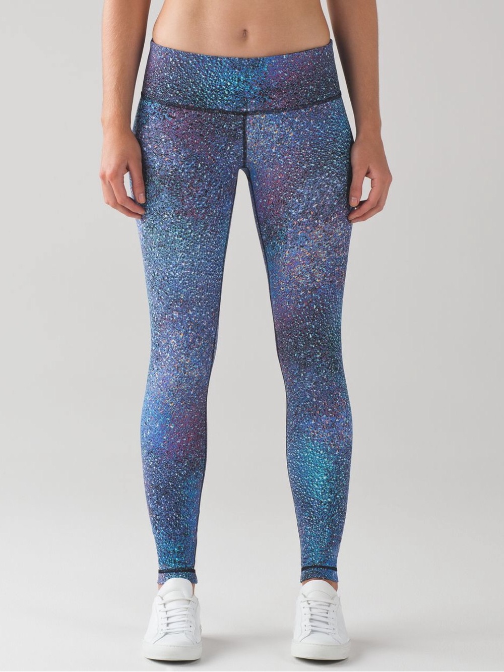 Lululemon Wunder Under Pant III (Full-On Luxtreme) - Strive Multi Black Leggings